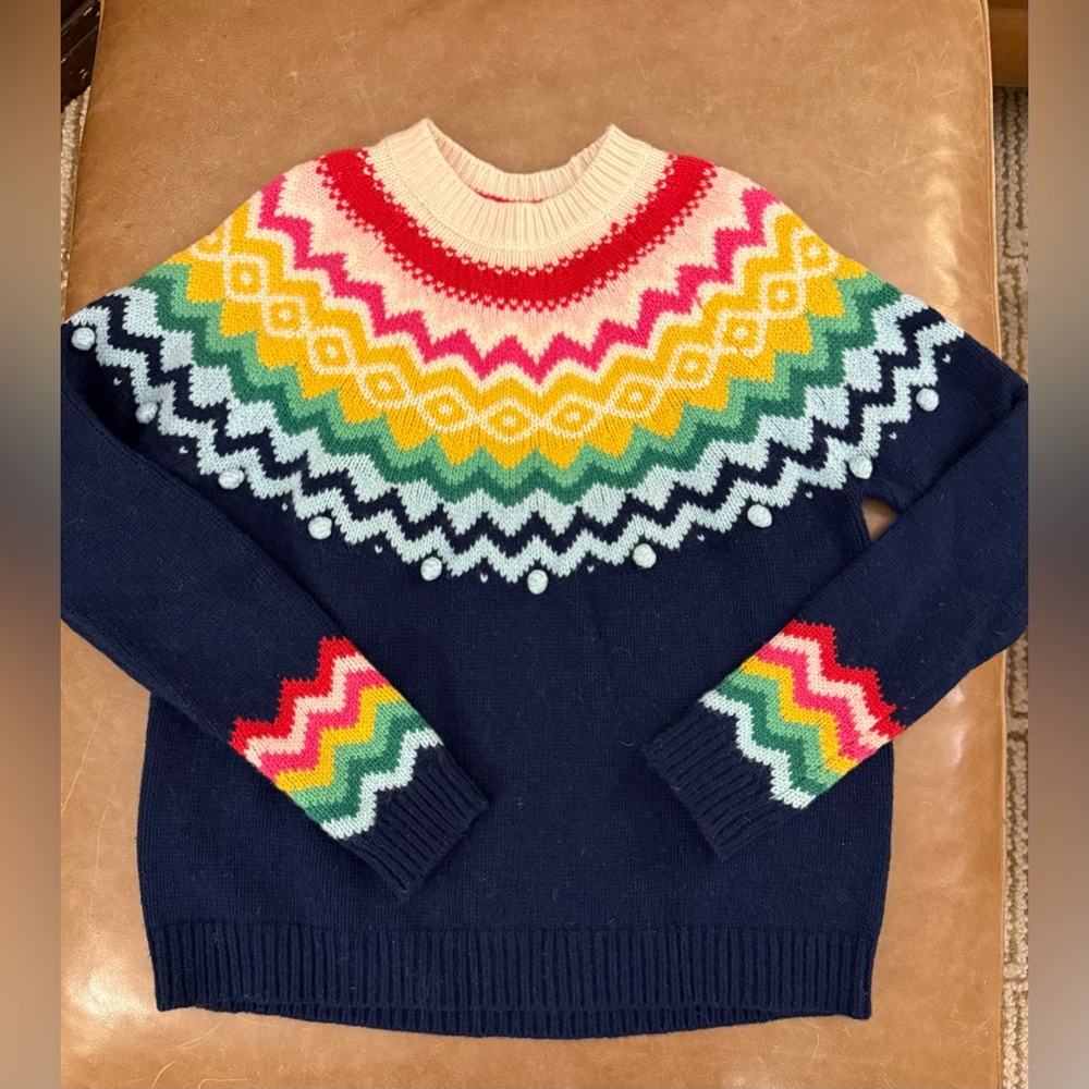 Boden Fair Isle Sweater - women’s small